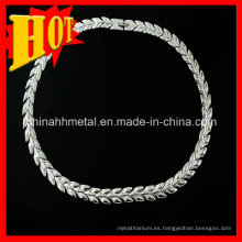 Precio de titanio de alta calidad del collar Titanium de la joyería